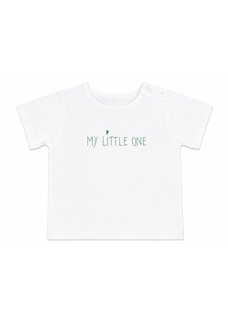 T-shirt con stampa NOT ONLY MONDAY | PIRLO STAMPAJERSEY ECRU STAMPA VERDE